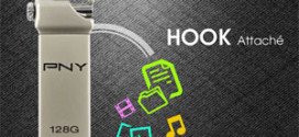 PNY 128 GB Hook Attaché USB 2.0 flash drive