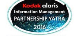 Kodak Alaris commences Information Management Partnership Yatra 2016
