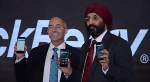 BLACKBERRY AND OPTIEMUS IN INDIA ANNOUNCE AGREEMENT TO DISTRIBUTE BLACKBERRY DTEK50 AND DTEK60