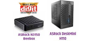 ASRock Beebox & DeskMini H110 wins the Digit Zero1 Awards 2016