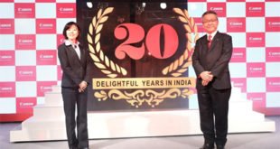 CANON SHARES VISION 2020 WITH A GROWTH TARGET OF INR 3500 CR
