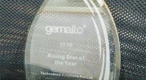 TechnoBind Receives ‘2016 Rising Star of the Year’ Award from Gemalto