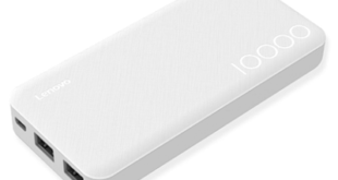 Never Run Out of Charge with the Stylish New 10,000 mAh Lenovo MP1060 Lithium-Polymer Power Bank