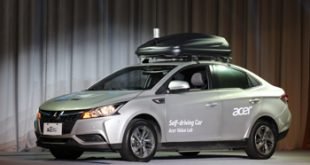Acer Unveils Self-driving Concept Car