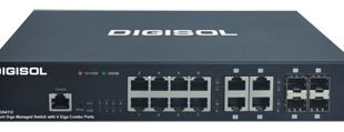 DIGISOL launches 8 Port Gigabit Ethernet Smart Managed Switch with 4 Combo Ports
