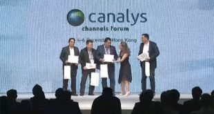 Canalys Recognise itVARnews as Most Hardworking Media, APAC at CCF Hongkong