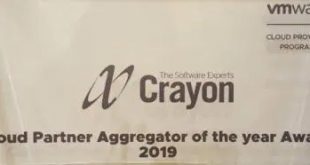 VMware Names Crayon Software Experts as ‘Best Cloud Partner Aggregator of the Year 2019’ at vFORUM