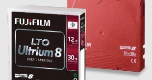 Adhering to the 8th-generation LTO Ultrium* standards for magnetic tape storage media, Fujifilm launched the LTO Ultrium8 Data Cartridge (LTO8) in September 2019.