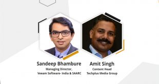 Exclusive Interaction: Sandeep Bhambure, MD, Veeam India and SAARC