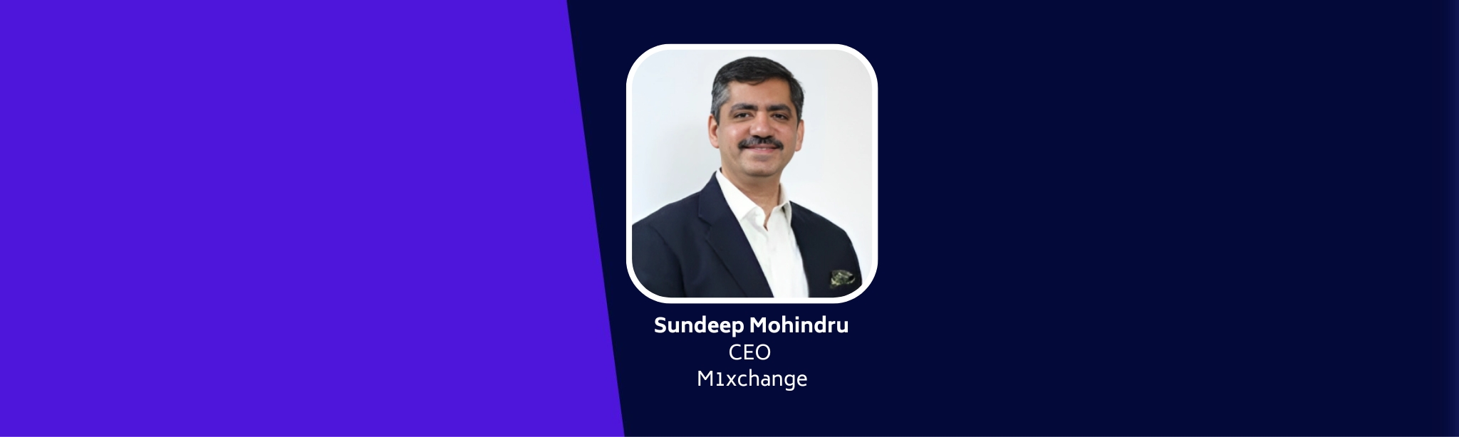 Step into India's evolving B2B fintech with Sundeep Mohindru, CEO of M1xchange, and Saurabh Tiwari, AVP-Marketing at M1xchange. In an enlightening conversation with Amit Singh, they shed light on disruptive trends, cutting-edge solutions, and the promise of data-driven financial innovation that is reshaping the landscape of business finance.