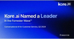 Kore.ai Named Leader in Conversational AI for Customer Service, Q2 2024