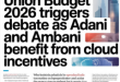 Union Budget 2026 Triggers Debate as Adani and Ambani Benefit from Cloud Incentives